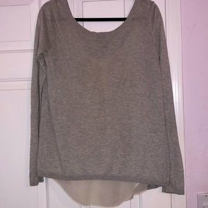 Express Professional Sweater with Contrast Tank